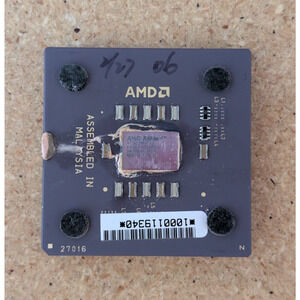 AMD Athlon 1000 A1000AMT3B CPU Processor Socket 462/A 1GHz Tested Works